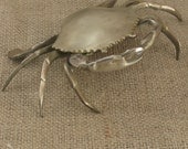 Box- Ash Tray - Brass Crab