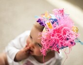 Easter Bow with Bright Peeps Over The Top  Bow on matching Headband Free Shipping On All Addional Items