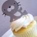 Circus Birthday Party - Big Top Circus Cupcake Toppers, Set of 12