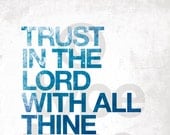 Trust in the Lord    cheap-n-chic inspirational print