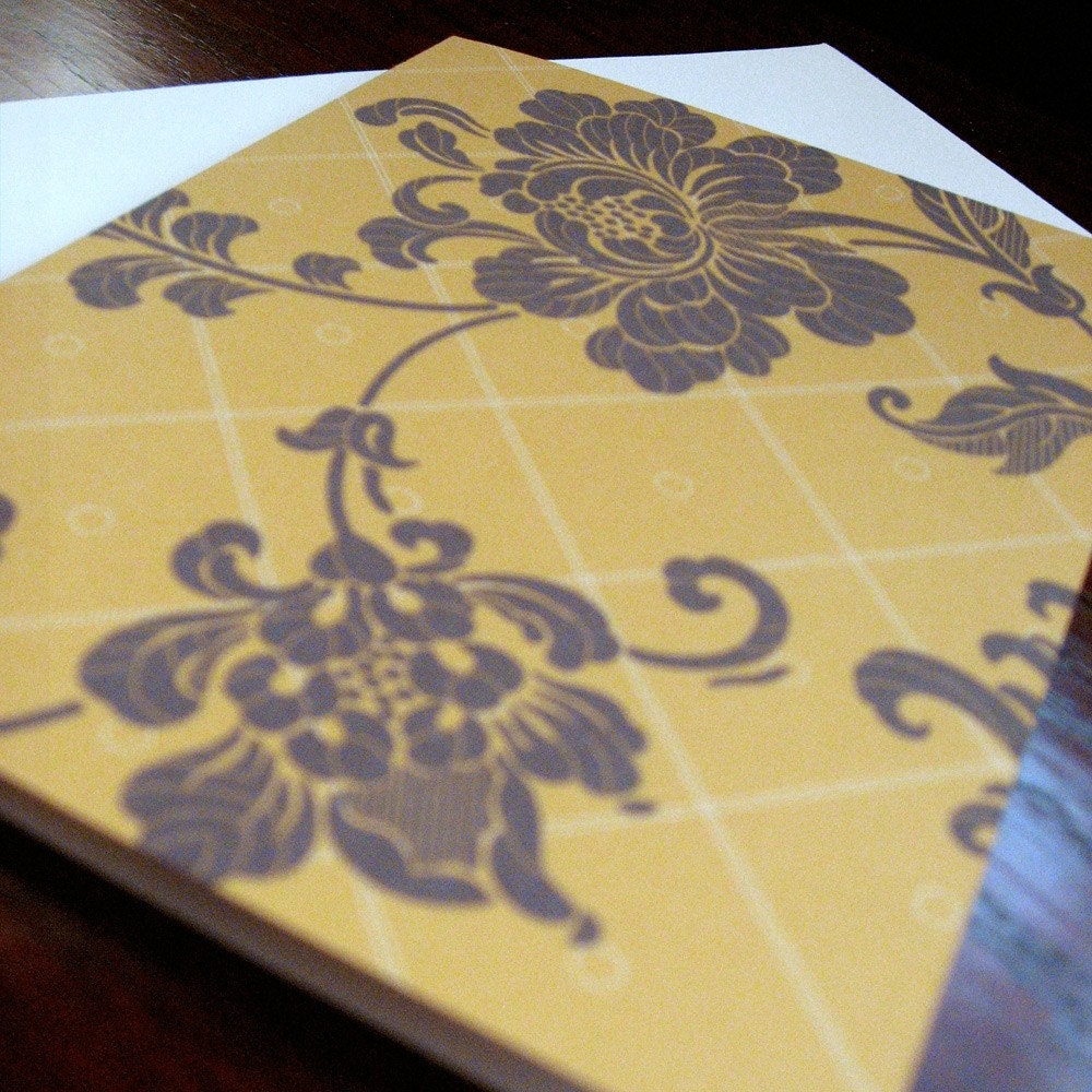 French Floral Notecards (set of 5)
