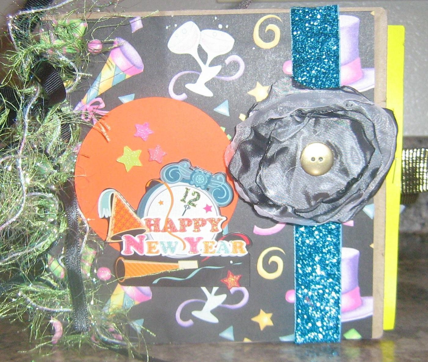 New Year's Eve Mini Paper Bag Album