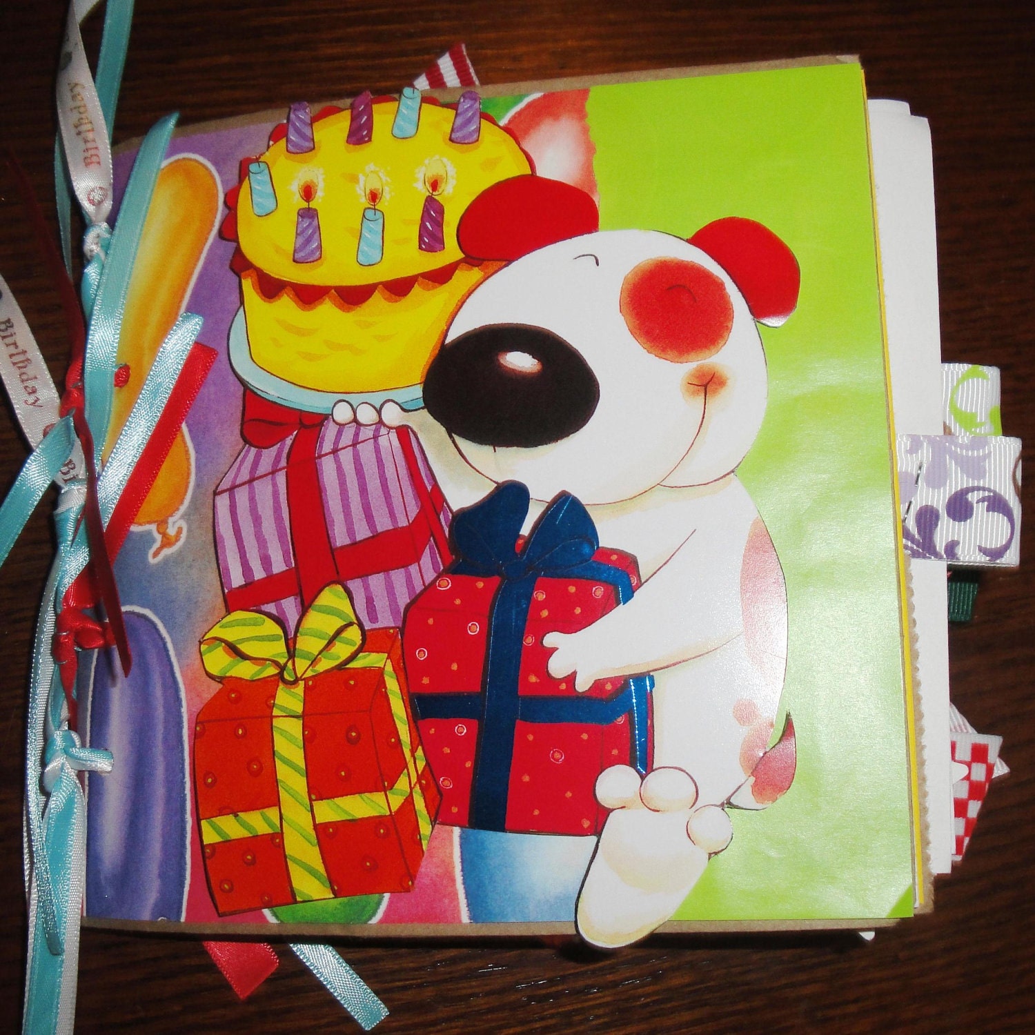 Happy Birthday Mini Paper Bag Album