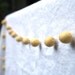 Green Garland Country Wedding Baby Shower Decorating party needle felt fun entertaining banner flag Craspedia Cake Table St Patrick Day