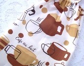 Plastic Bag Holder - Grocery Bag Dispenser - Coffee Time - Kitchen Organizer