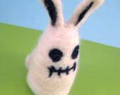 Skelebun Needle Felted Figure