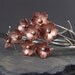 Cherry Blossom Flower Branch Cuff, 1 Sakura bracelet, Gifts For Mom, Spring Wedding Jewelry, Plum Blossom, Wedding Jewelry,