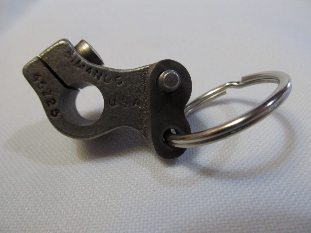Key Chain: Steampunk 1937 Singer 201 Sewing Machine part