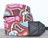 READY TO SHIP - Camera Strap - Disco Flower - RhyahPapaya