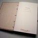 Letterpress Handmade Letterpress Dried Leaves Journal