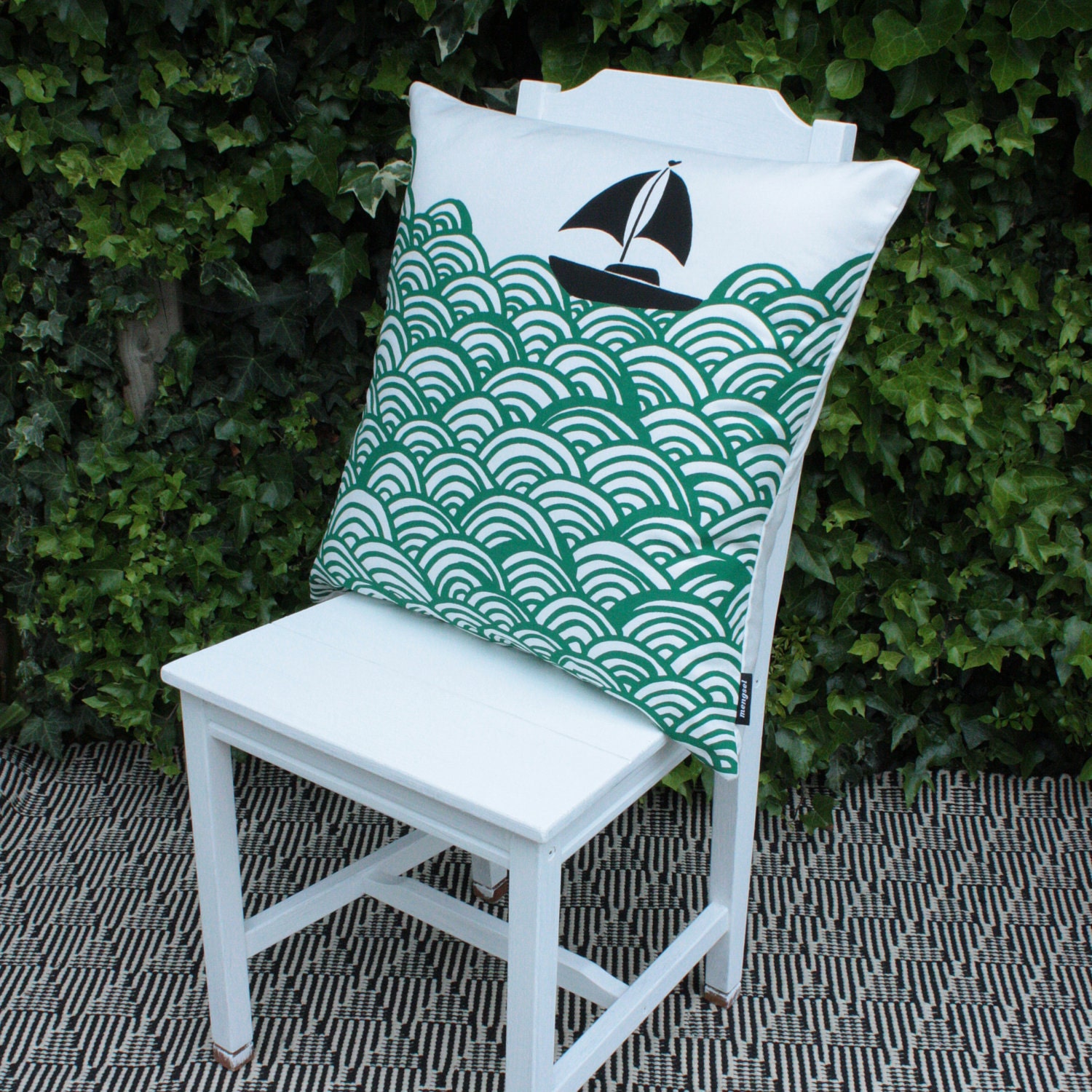 Bigger Boat throw pillow