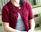 Rustling Leaves Cardigan PDF Hand Knitting Pattern