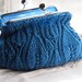 Leafy Clutch PDF Hand Knitting Pattern