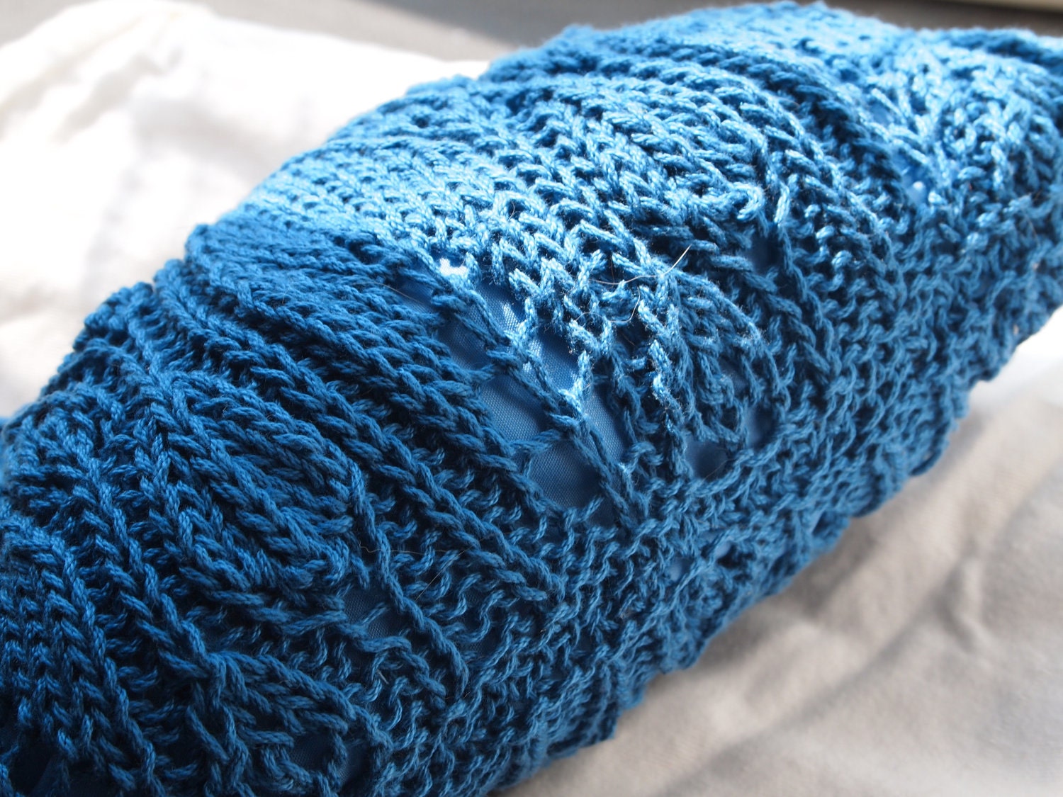Leafy Clutch PDF Hand Knitting Pattern