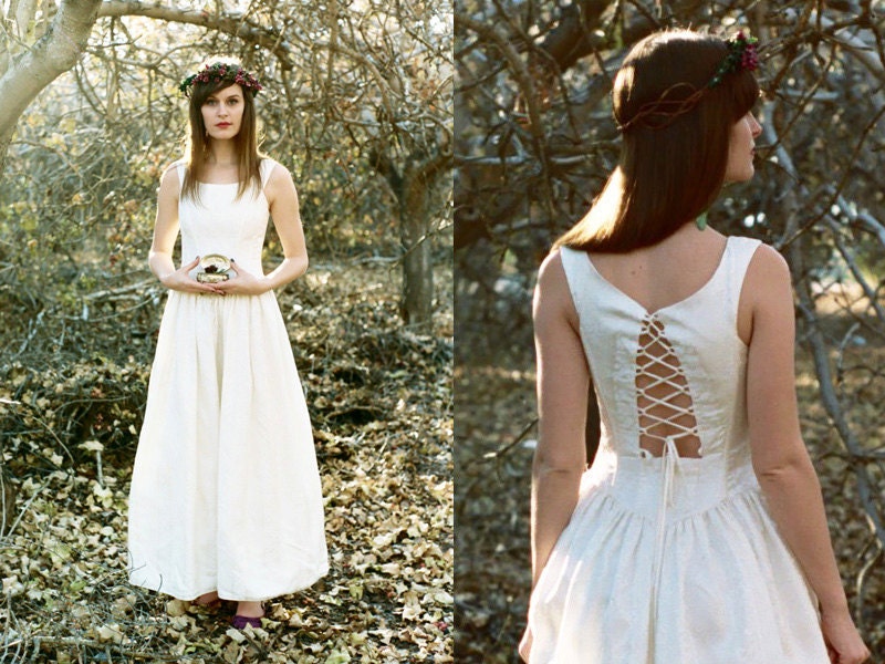 Jessica McClintock Corset Lace Up Wedding Gown