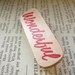 Wonderful Wooden Brooch