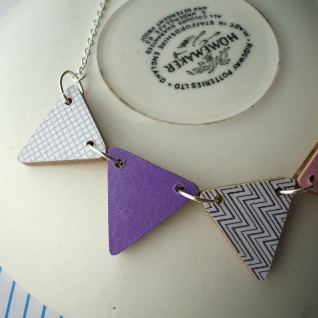 Bunting Necklace - Fun Fair