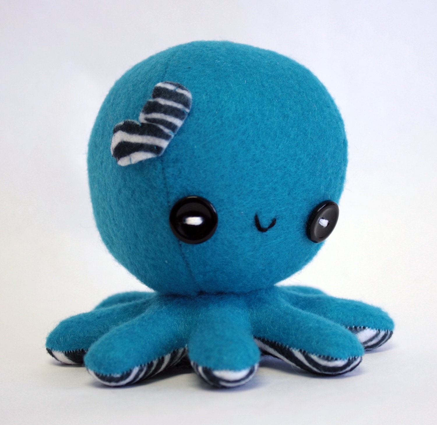 Blue Love octopus plush - 4"