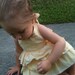 Seersucker and Ruffles Halter Dress..3m, 6m, 9m, 12m, 18m, 2t, 3t, 4t..dressbabybeautiful