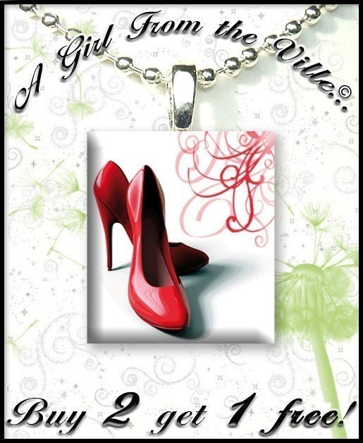 Red High Heels - EtsyFreeShipping