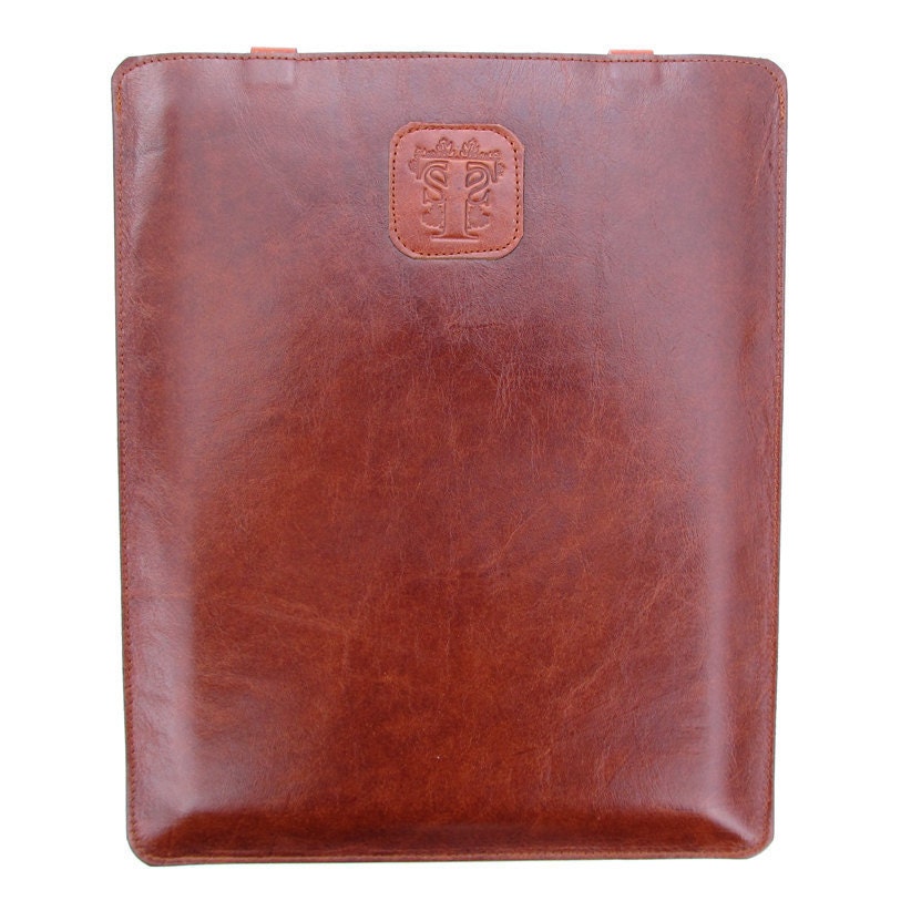 Leather New iPad case Pebble Grey ,white lace design