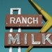 Ranch Milk, 8x10 Metallic Print Matted to 11x14, Edition of 50