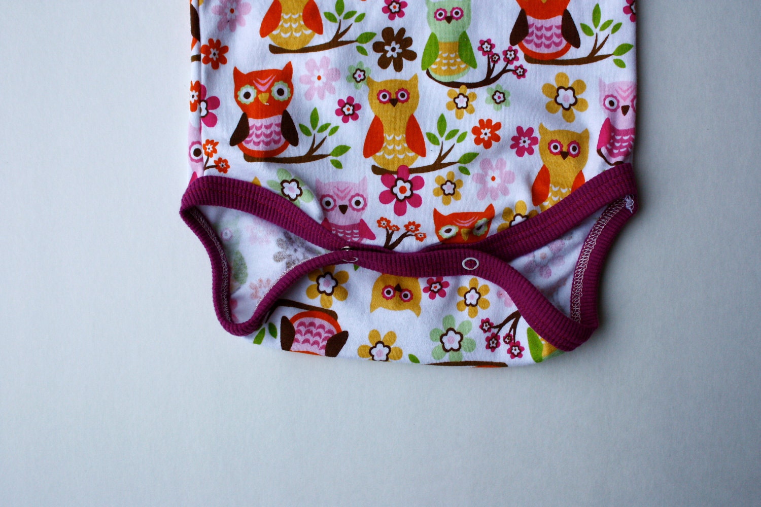 12-18 month Sweet Owl Kimono Style Onesie