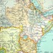 1898 Large Antique Map of Africa