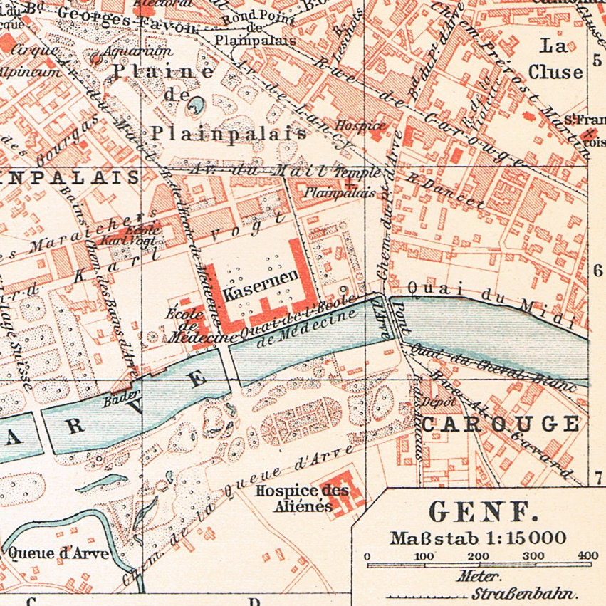 Geneva City Map