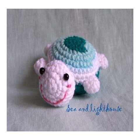 Instant Download Amigurumi Crochet PDF Pattern  - Little friends from ocean.