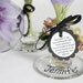 Tropical Hibiscus hand painted wine glass - FREE personalization, dishwasher safe