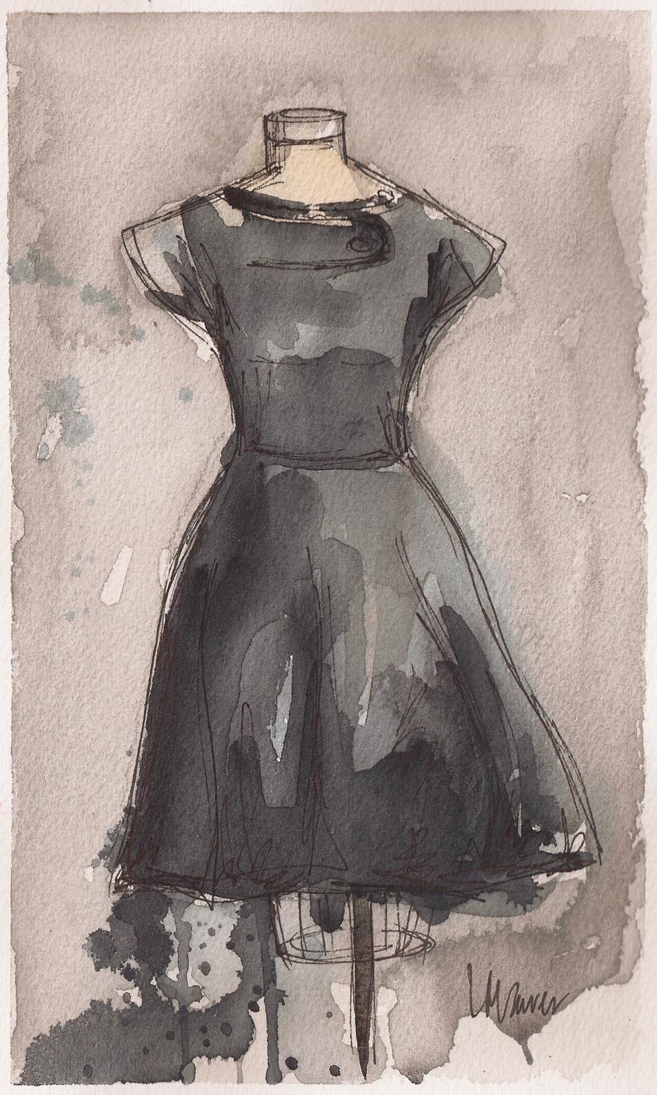 Painting Of Dress