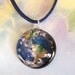 Planet Earth Glass Pendant - South America /The Americas