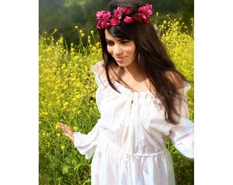 LIAISON Collection by Kat Swank, Wreath- ALL VINTAGE materials. Dark Berry- Other colors available. Wear it several ways...