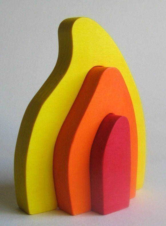 Wooden Fire Stacker