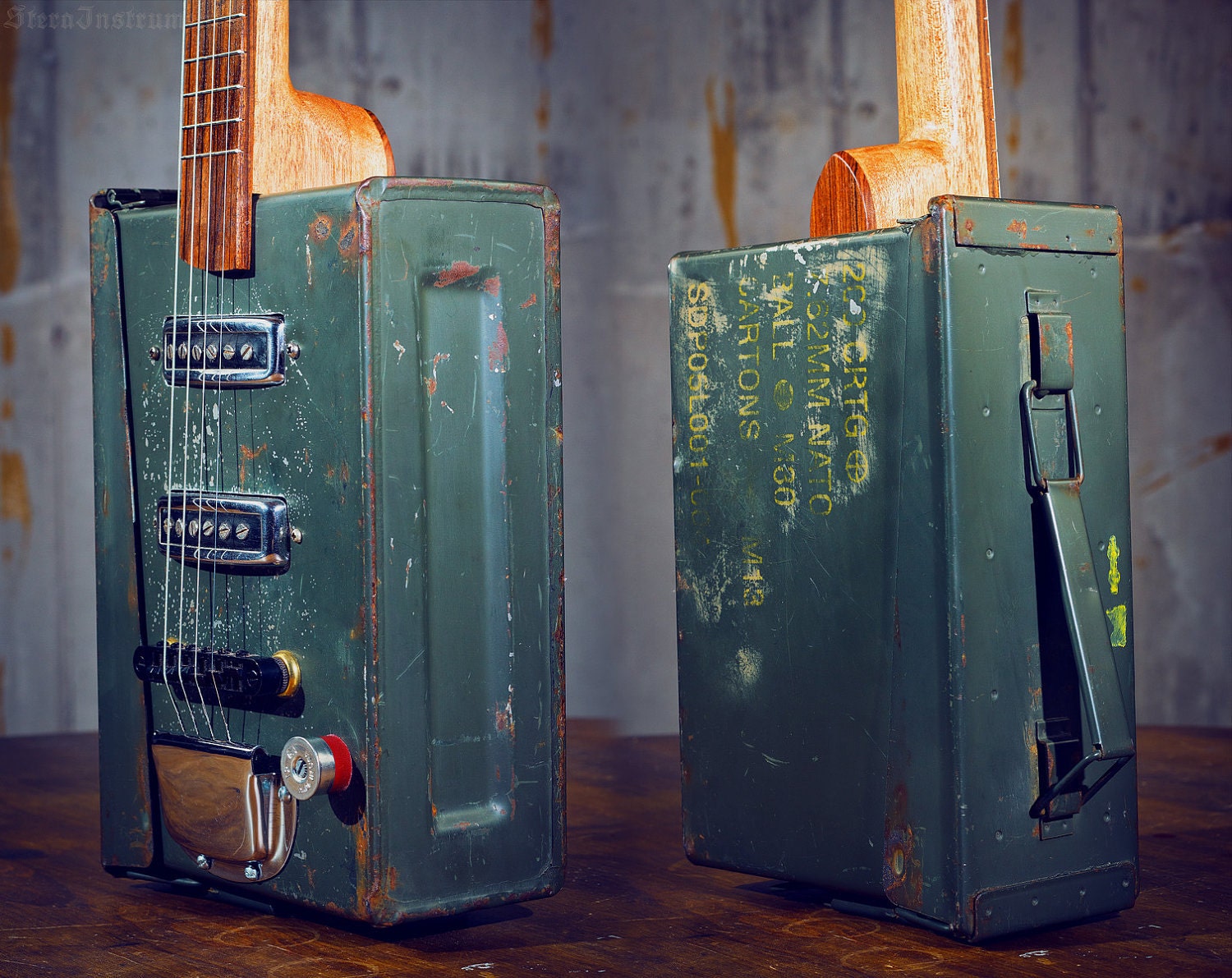 Electric Guitar Ammo Box 007