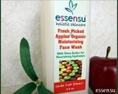 Organic Fresh Picked Apples Moisturizing Facial Wash - 6 oz No Sulfates or Parabens Vegan