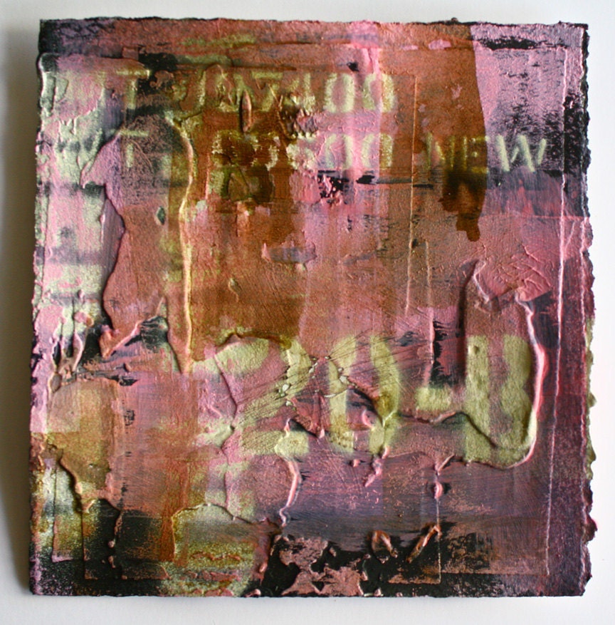 Painting 20-B on heavy water color paper