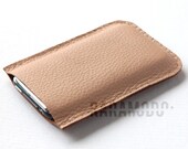 Iphone leather sleeve
