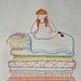 Beautiful and original 9 page hand embroidery pattern design sampler Princess and the Pea PDF no shipping fee
