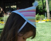 re usable striped party hat