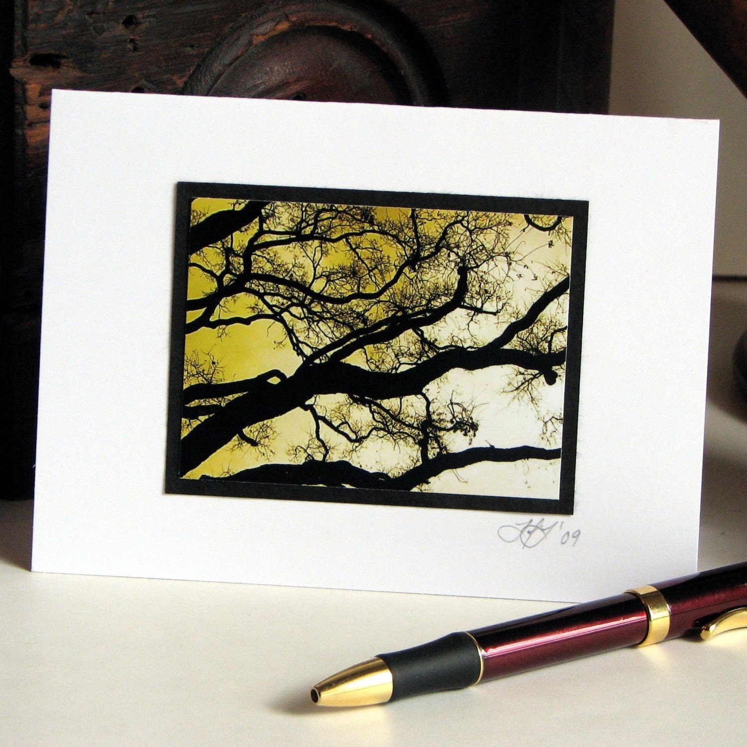 Branching Out Blank Note Cards