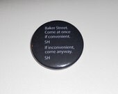 If inconvenient, come anyway. (button)
