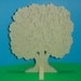 Family Tree 3d Wooden Puzzle - Wedding Guest Book Puzzle - Unfinished 30 pc.