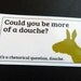 8 laminated mini notes for jerks, parking, bad people (mature) (WG205)