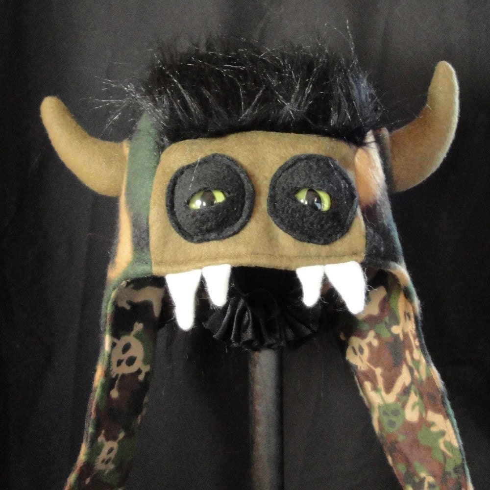 READY TO SHIP - Busby Hungry Hat - Child Size