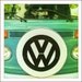 Teal Green VW Volkswagon Love Bus - 5x5 Retro Square Metallic Art Photograph Print - Made by artstudio54 on ETSY