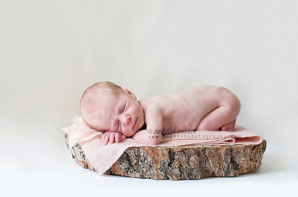 16" Rustic Wood Tree Slice Wedding Cake Base or Cupcake Stand for your Event and Party or even a Newborn Photo Prop