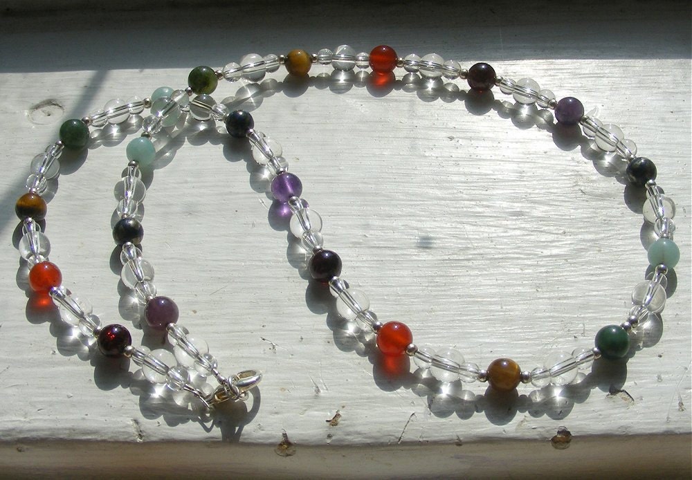 Clear Chakras - Gemstone Necklace