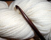 choose J, K, L - Lacis Natural Rosewood Wood Crochet Hook -